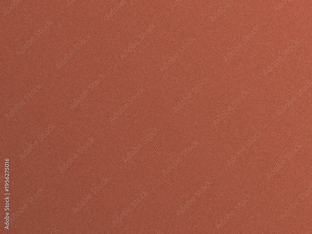 Fototapeta premium Terracotta Chunky Knit Wool Texture with Thick Wavy Fiber and Bold Stitch Pattern