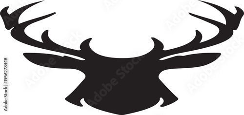Deer head silhouette