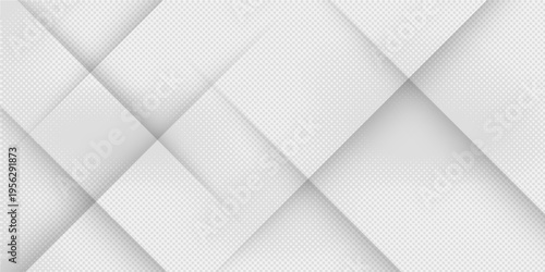 Halftone white & grey background. vector design concept. Decorative web layout or poster, banner. eps 10