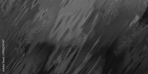 Dark Grayscale Abstract Rippling Water Surface Texture Background with Smooth Flowing Lines and Subtle Light Reflections