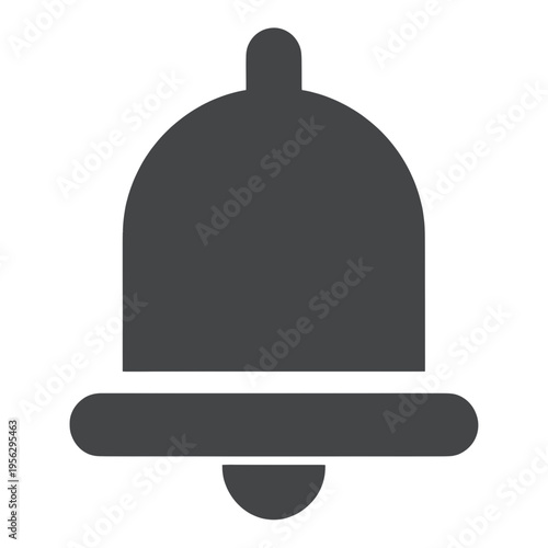 Muted Bell Outline UI Icon