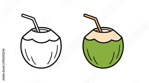 Coconut icon water a healthier beverage choice 