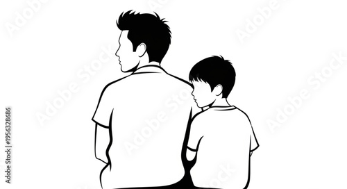 Father and Son - A Bond of Love and Togetherness.