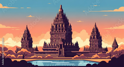 Prambanan Temple - A Majestic Architectural Marvel in Indonesia.