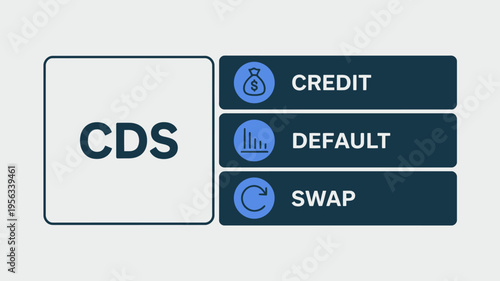 Credit default swap financial concept