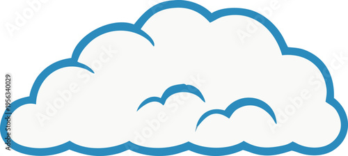 cloud svg icon - pixel style cloud