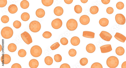 Red kidney beans scattered everywhere.