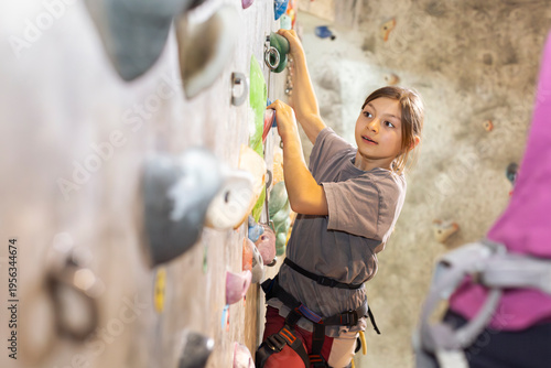 Photography Climbing gym encourages children to explore their strength and build confidence