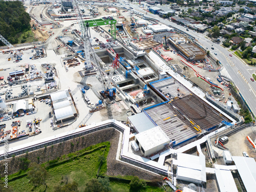North East Link Under Construction in Melbourne Australia