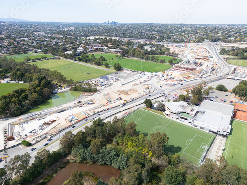 North East Link Under Construction in Melbourne Australia