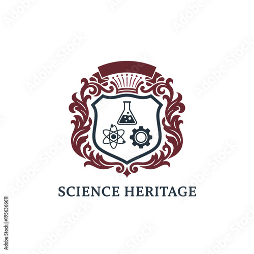 Luxury Imperial Fashion Crown Shield Logo