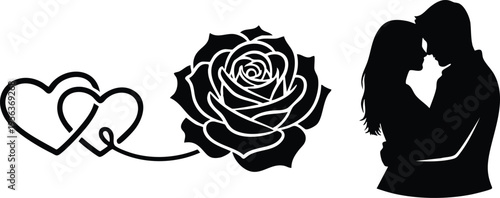 Eternal Bloom and Romantic Connection Silhouette Set