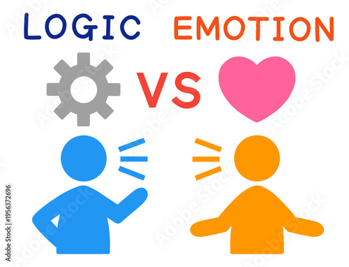 Logic vs Emotion Concept: Communication Gap between Rational Mind and Emotional Heart