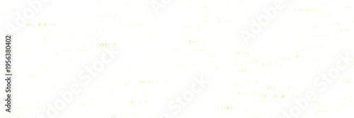 Minimalist Quantum Computing Data Stream Background with Yellow Digital Glitch Pattern