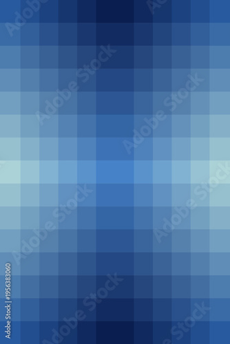 Blue Quantum Computing Data Grid Pattern, Digital Cybersecurity Network Matrix Background