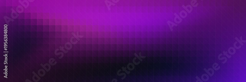 Purple Pixelated Gradient Background for Cyberpunk Digital Data Stream and Abstract Tech Mosaic