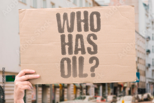 Photos "Who Has Oil?" The question of who holds the most oil reserves is still one of the most consequential in global politics today