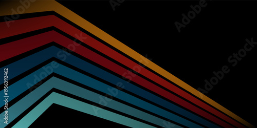 Vintage Striped Backgrounds, Posters, Banner Samples, Retro Colors from the 1970s 1900s, 70s, 80s, 90s. retro vintage 70s style stripes background poster lines. eps 10