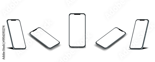 Smartphone display with five angles