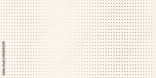 sheet pattern of black polka dots isolated background. Abstract small polka dot pattern. Vector