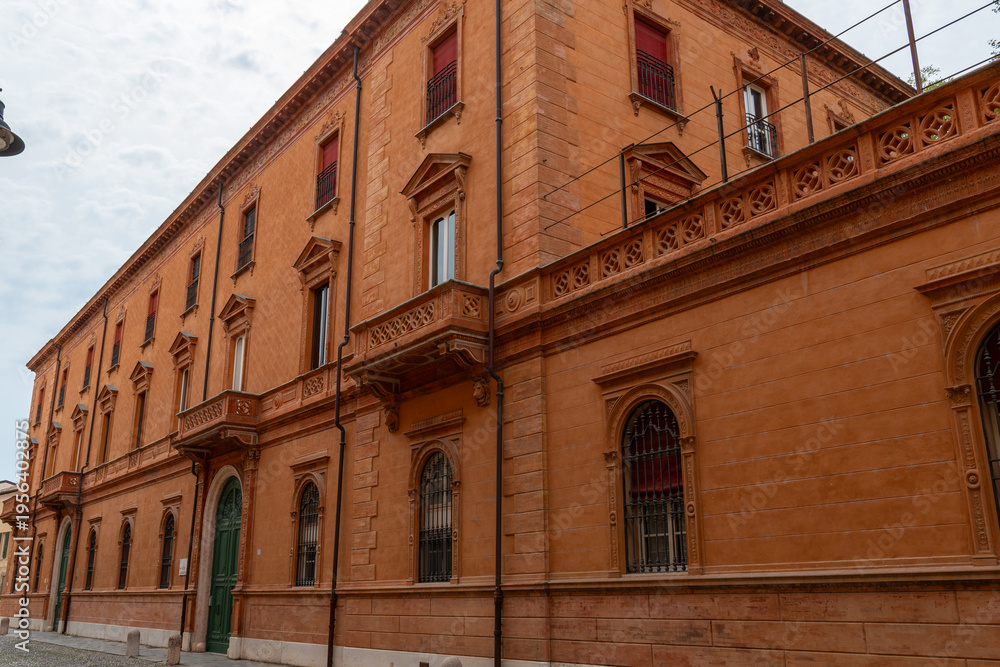 Fototapeta premium Gulinelli palace in Ferrara, Italy