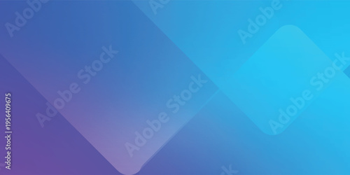 Abstract background with radiant electric purple and vibrant cyan layered geometric shapes.