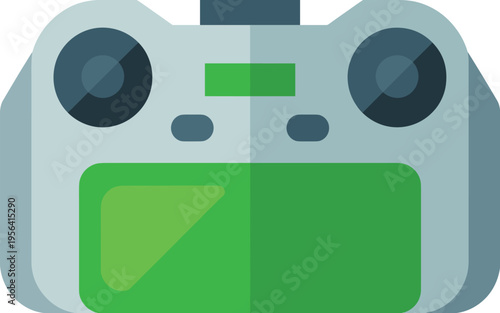 Modern drone remote controller icon for a creative coloring page desig