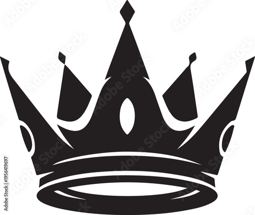 A traditional crown symbolizing regal authority and monarchy