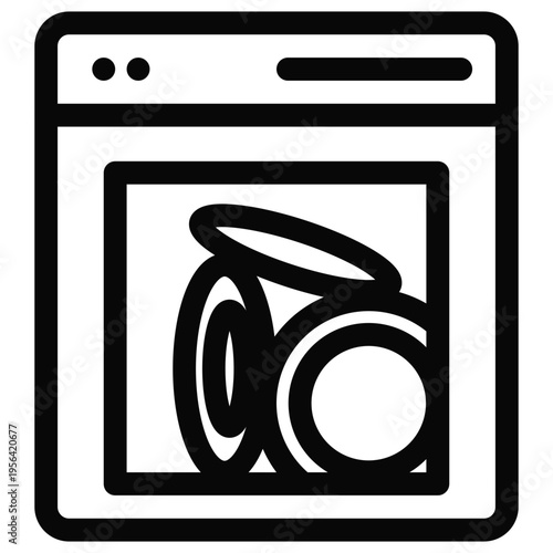 Dishwasher icon