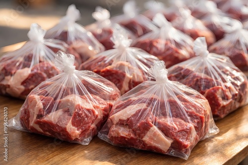 Fresh Qurban Meat Packages Ready for Eid al Adha Distribution