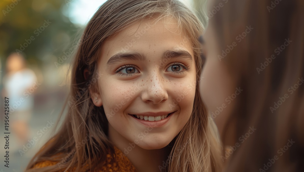Fototapeta premium Youthful rumor-mongering