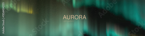 aurora light gradient mystical aurora glow background