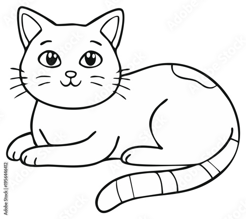 Cartoon cat illustration