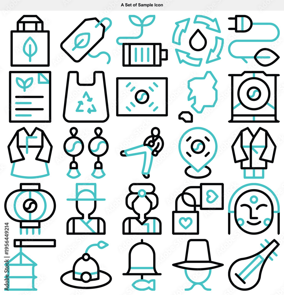 Fototapeta premium medical icons set