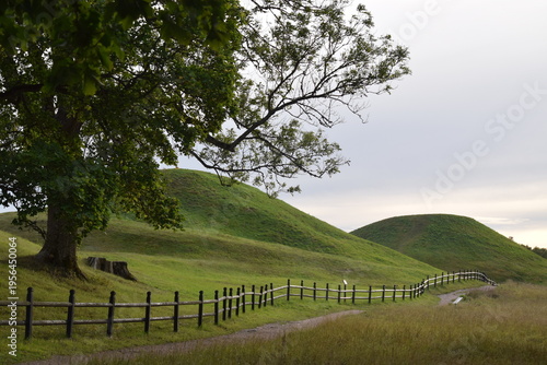 Uppsala - Wikingergrabanlage in Schweden