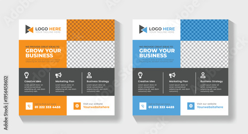 Business Flyer Template , Professional Business Flyer Template , CMYK , Print Ready , Marketing Agency Social Media Post Template,
