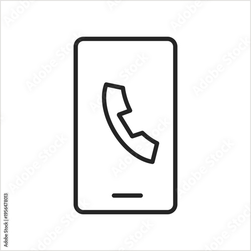 Call now icon illustration style collection	