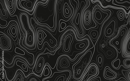 Abstract topographic contours map background, Vector geographic contour map Topographic patterns Vintage outdoors style. Vector design.