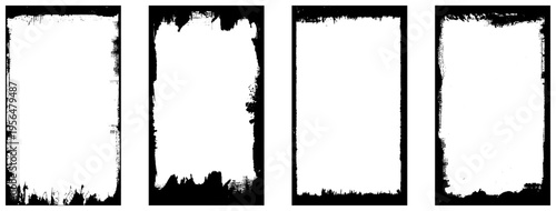 grunge frame set
