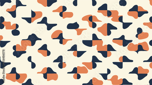 seamless pattern with cats