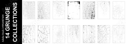 Grunge overlay texture. Old dirty concrete background with cracks and scratches. Distressed grainy surface. Vintage urban backdrop.. Vector illustration