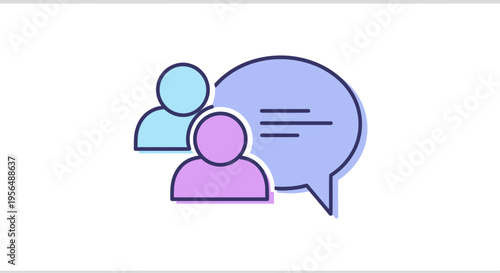People Communication Conversation Symbol.