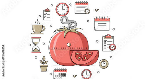 Fresh Tomato Slices and Meal Planning.