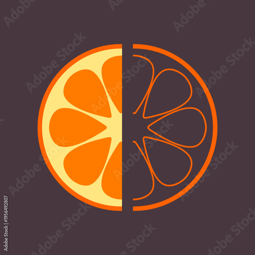 Pomarańcza - przekrój