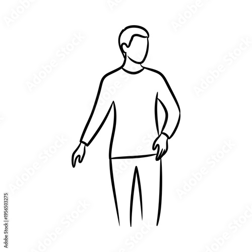 Business growth process diagram with steps from problem identification to implementation and growth