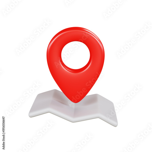 Free Download 3D Map pointer pin icon - GFXLoad