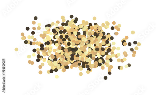 Abstract image of golden co...