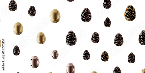 Abstract pattern with metal...