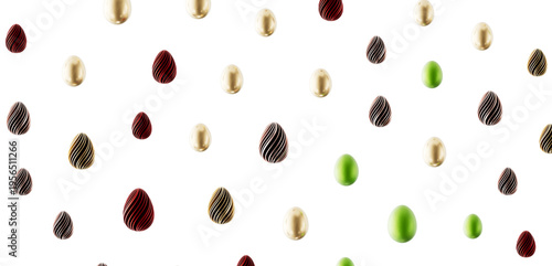 Festive Easter egg pattern ...
