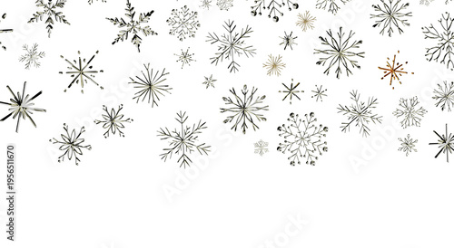 Beautiful snowflakes fallin...